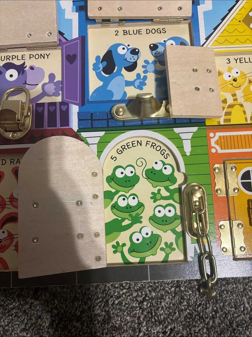 Melissa & Doug Latches Board